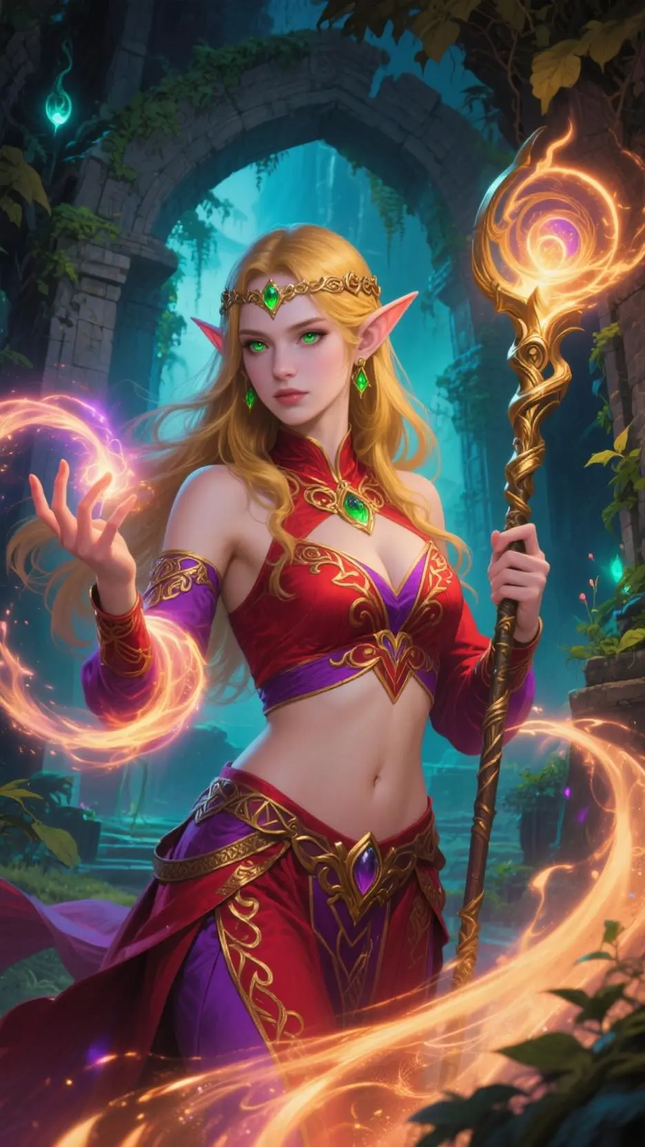 ai character: Seraphina background