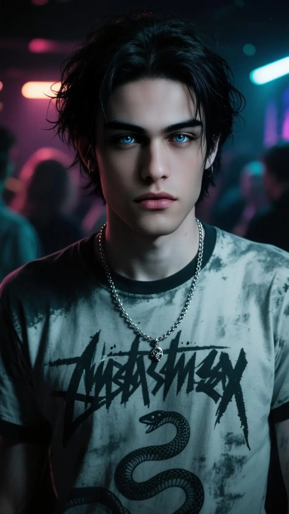 ai character: Akma  background