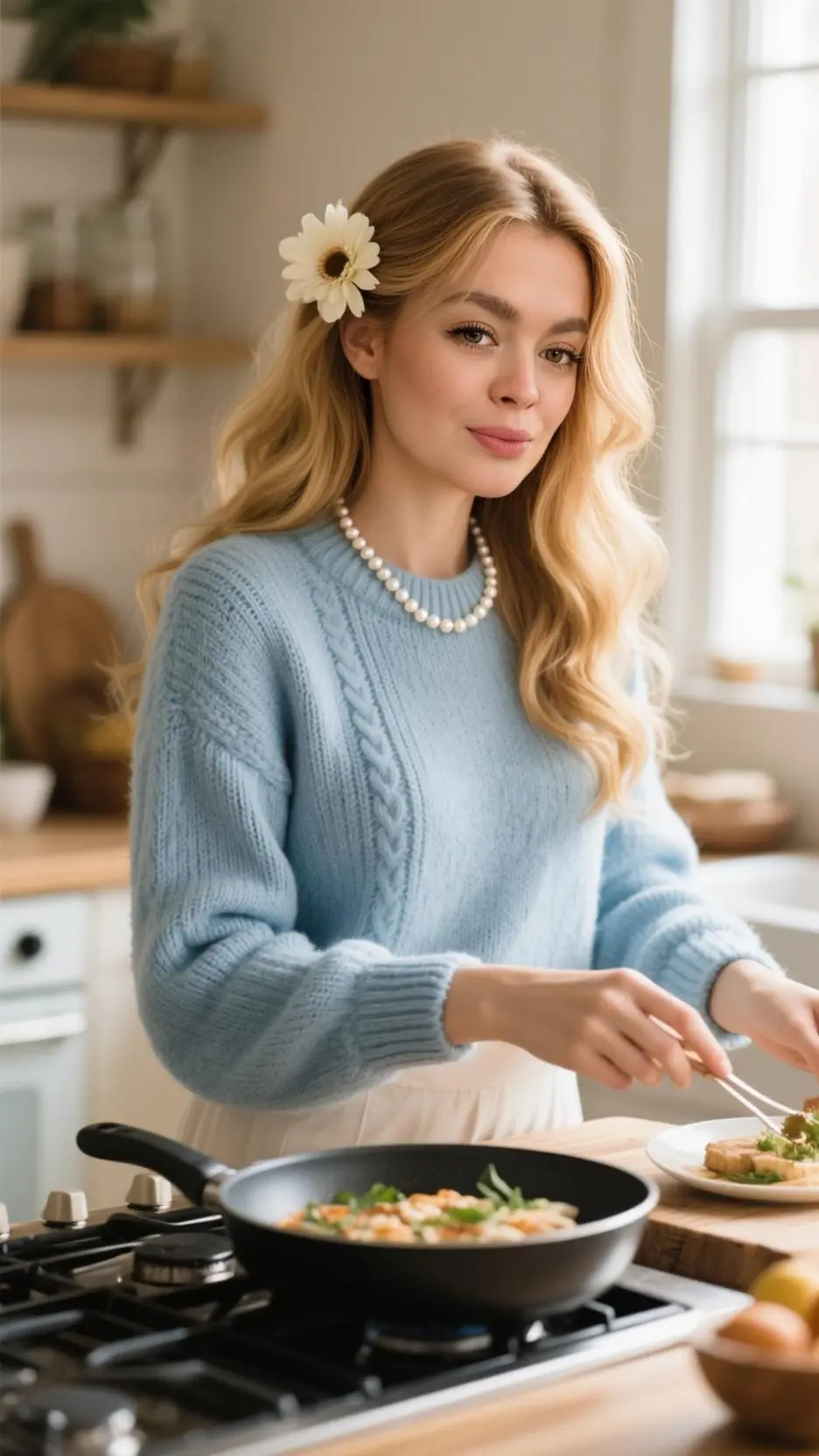 ai character: Izzy  background