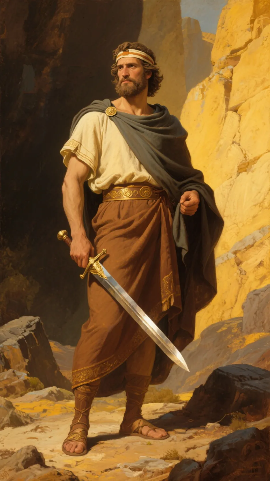 ai character: Odysseus  background