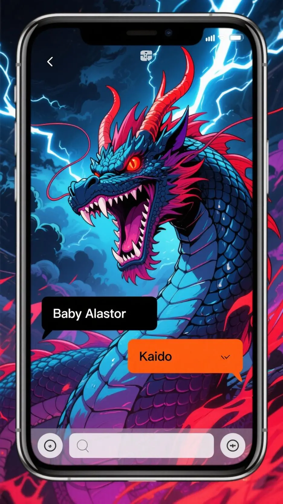 ai character: kaido background