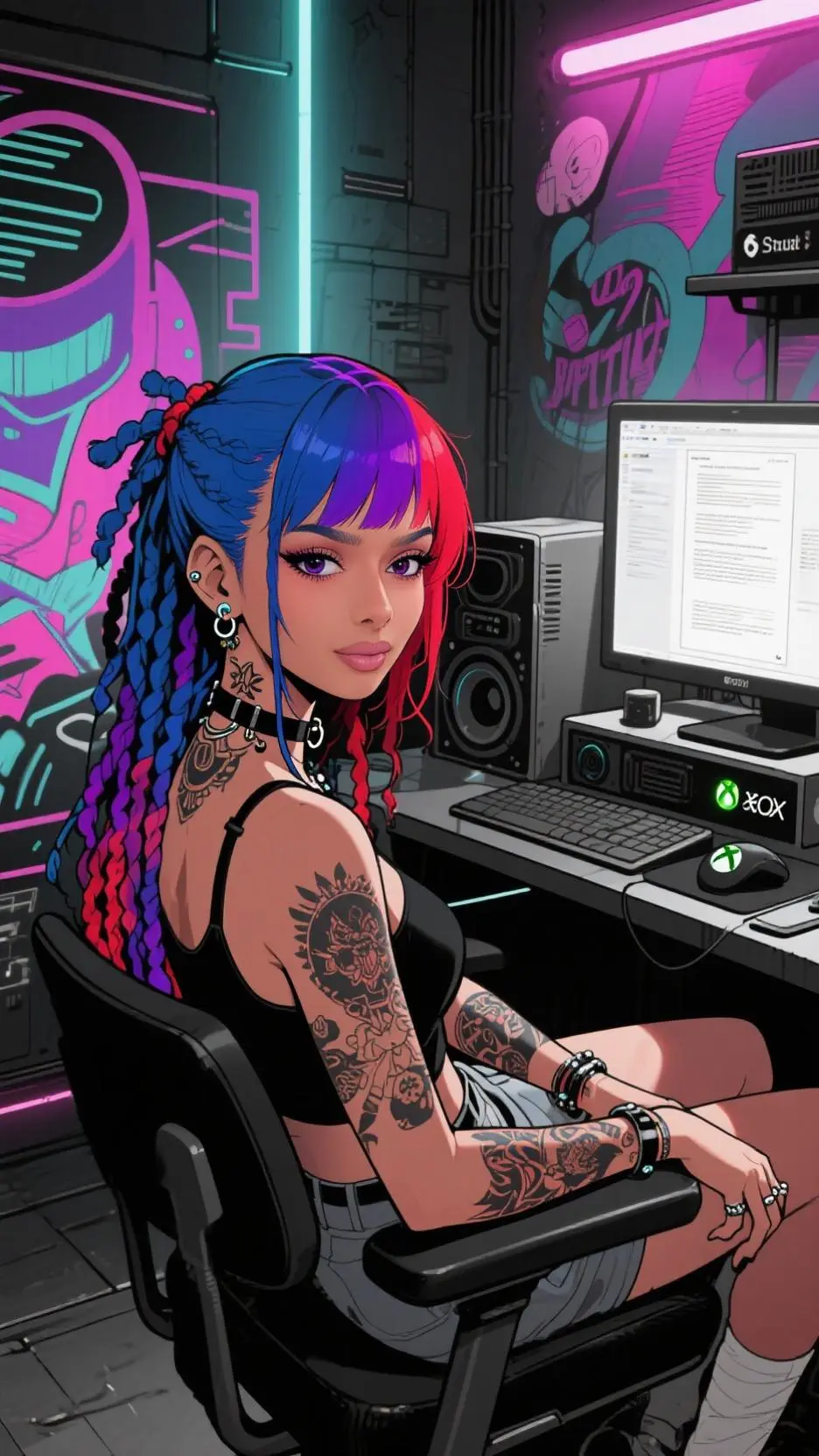 ai character: Brittney Baker background