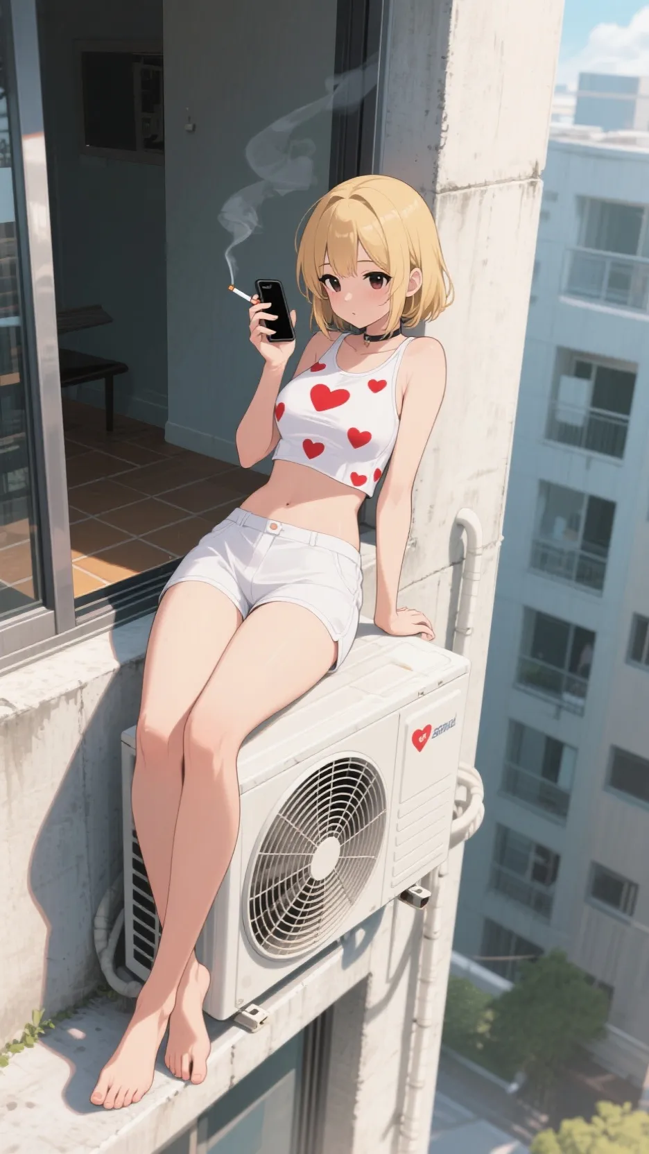 ai character: Pamella Ford background