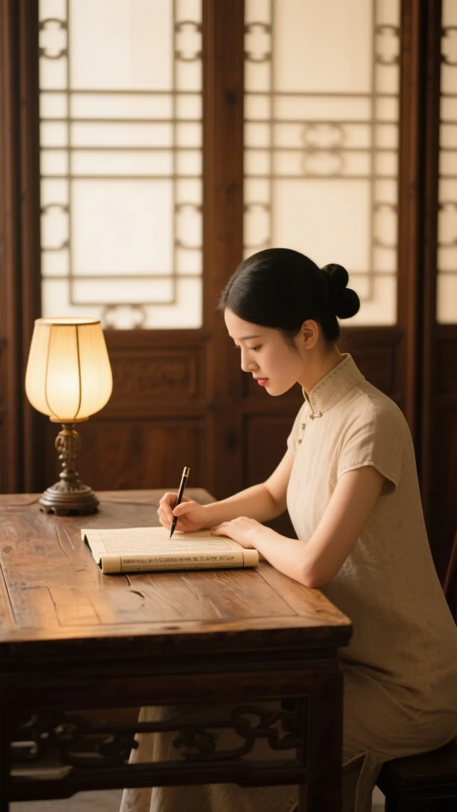 ai character: Lila background