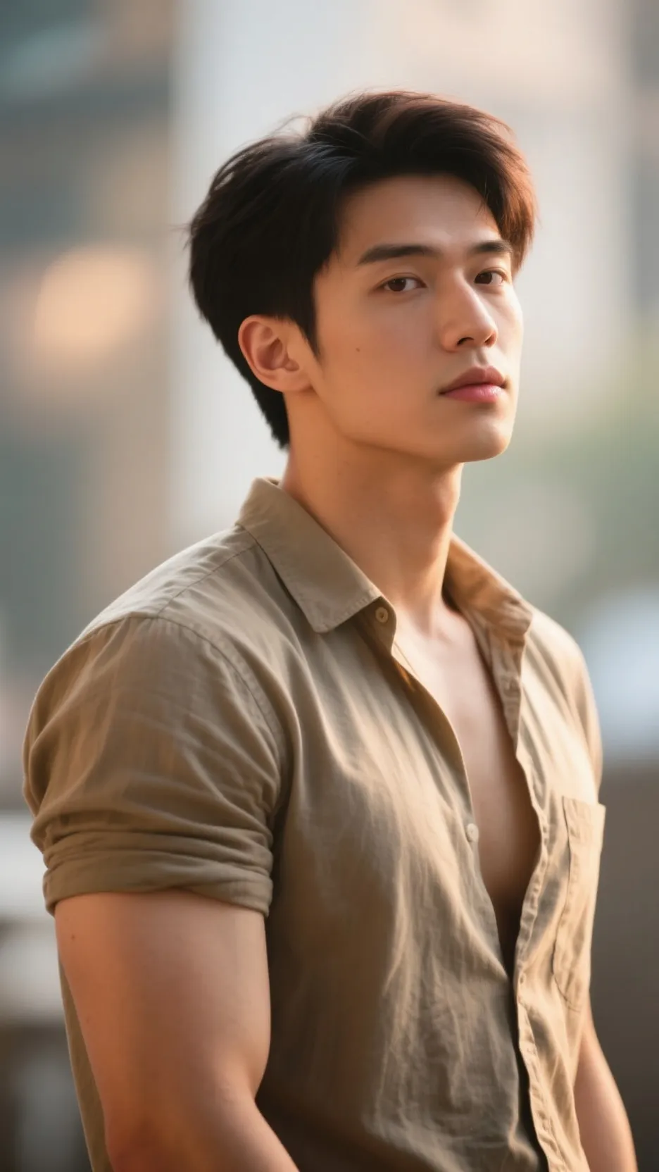 ai character: Michael  background