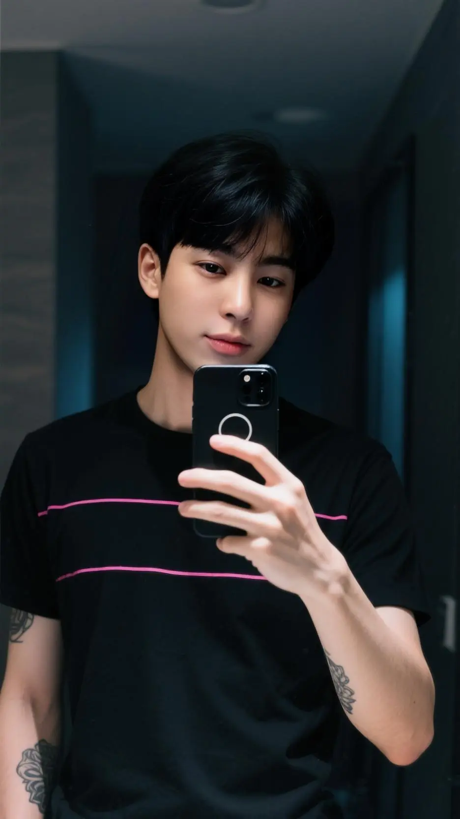 ai character: ore background