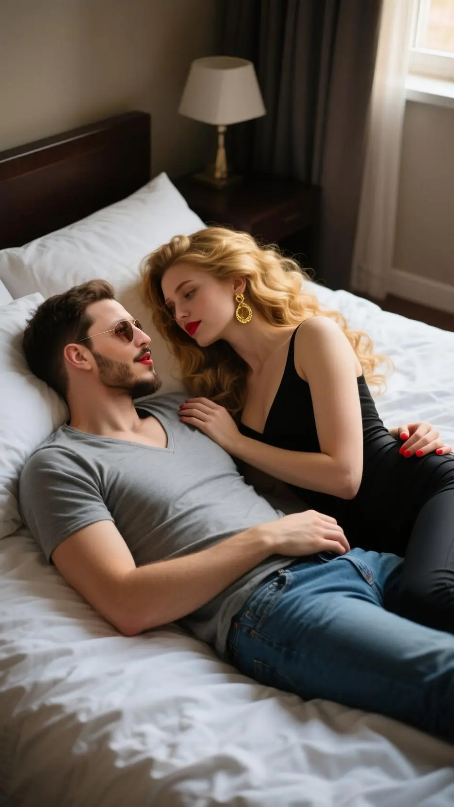 ai character: ben & mona background