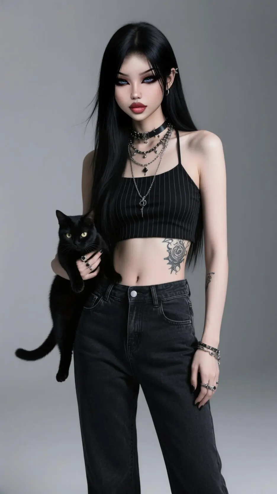 ai character: SsalUnnie background