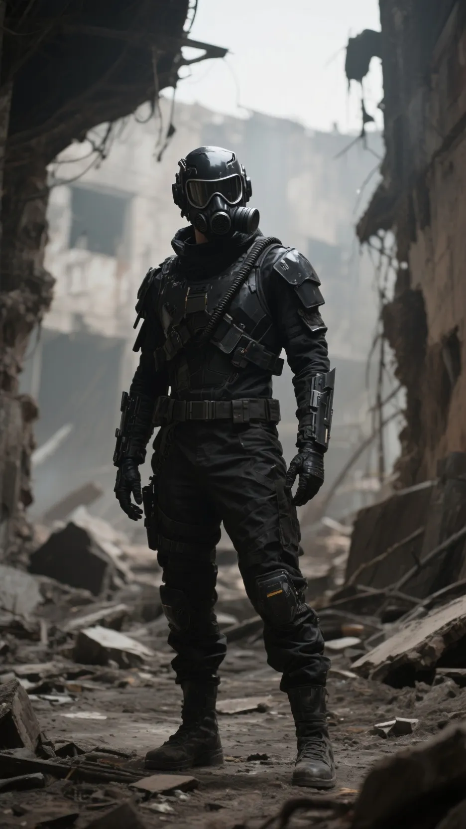 ai character: John Raves  background