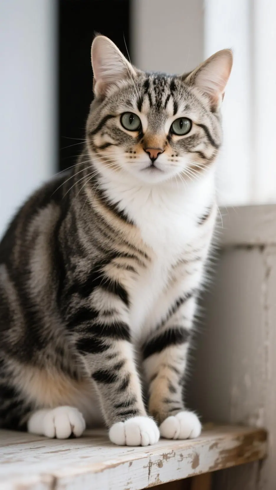 ai character: Snow background