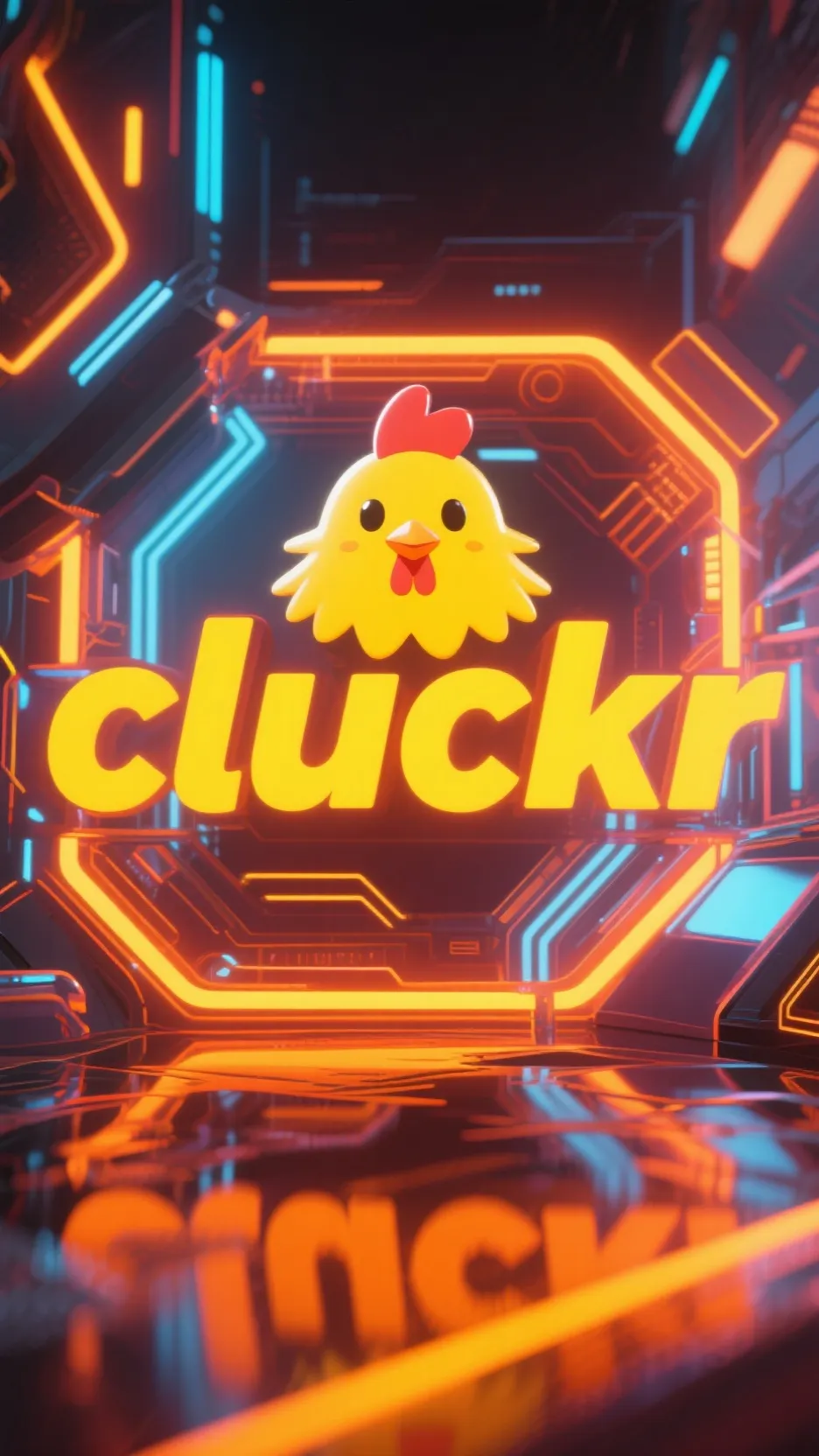 ai character: cluckr background