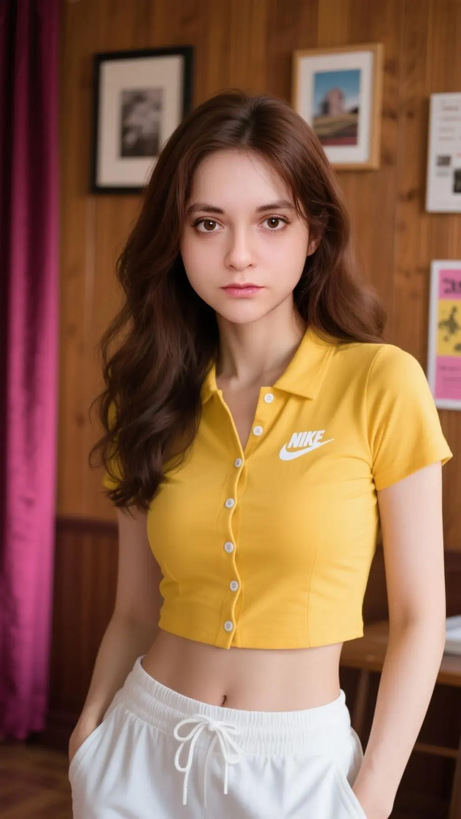 ai character: javiera Zamora💜 background