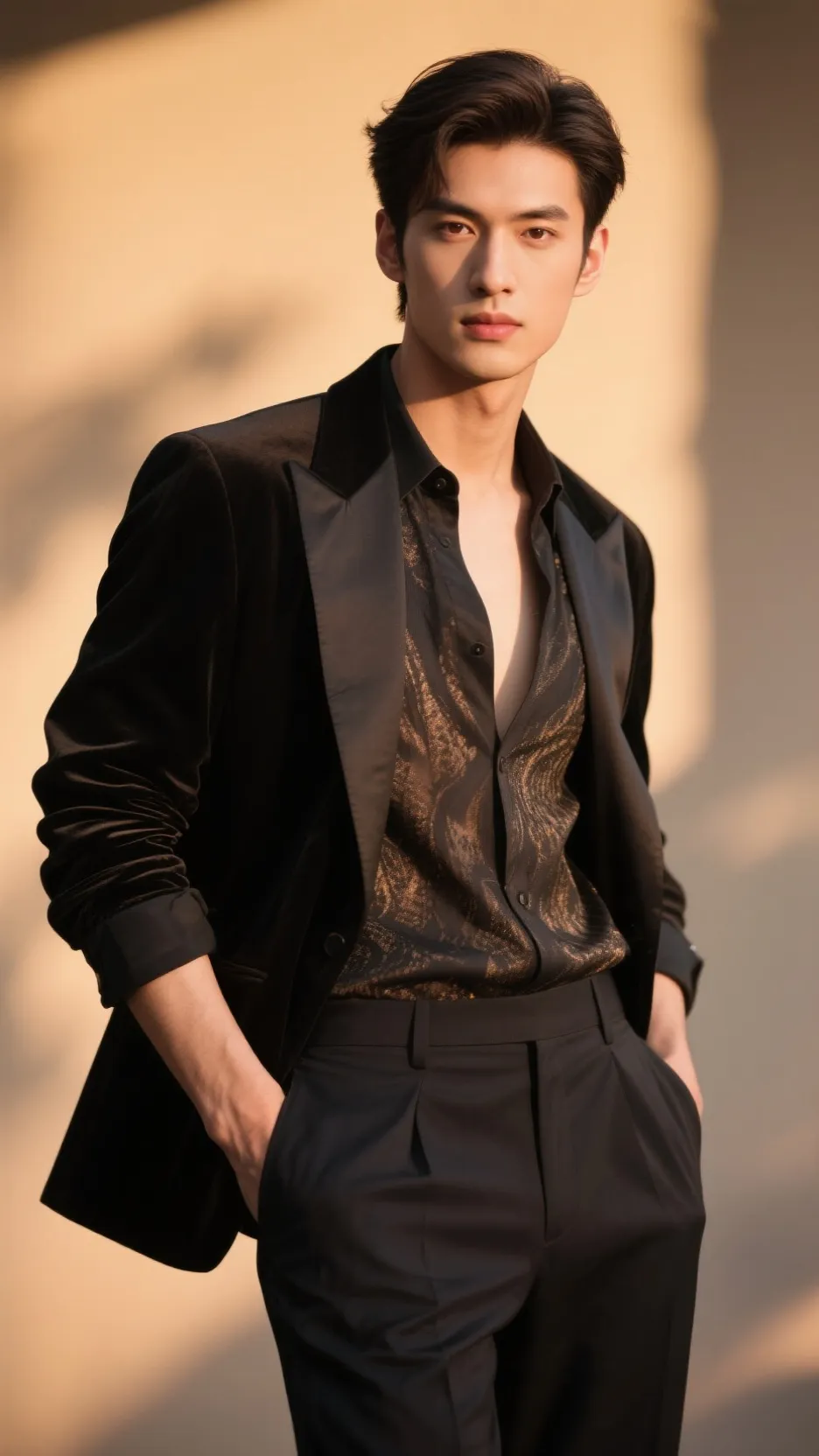 ai character: Tristan Macintosh background