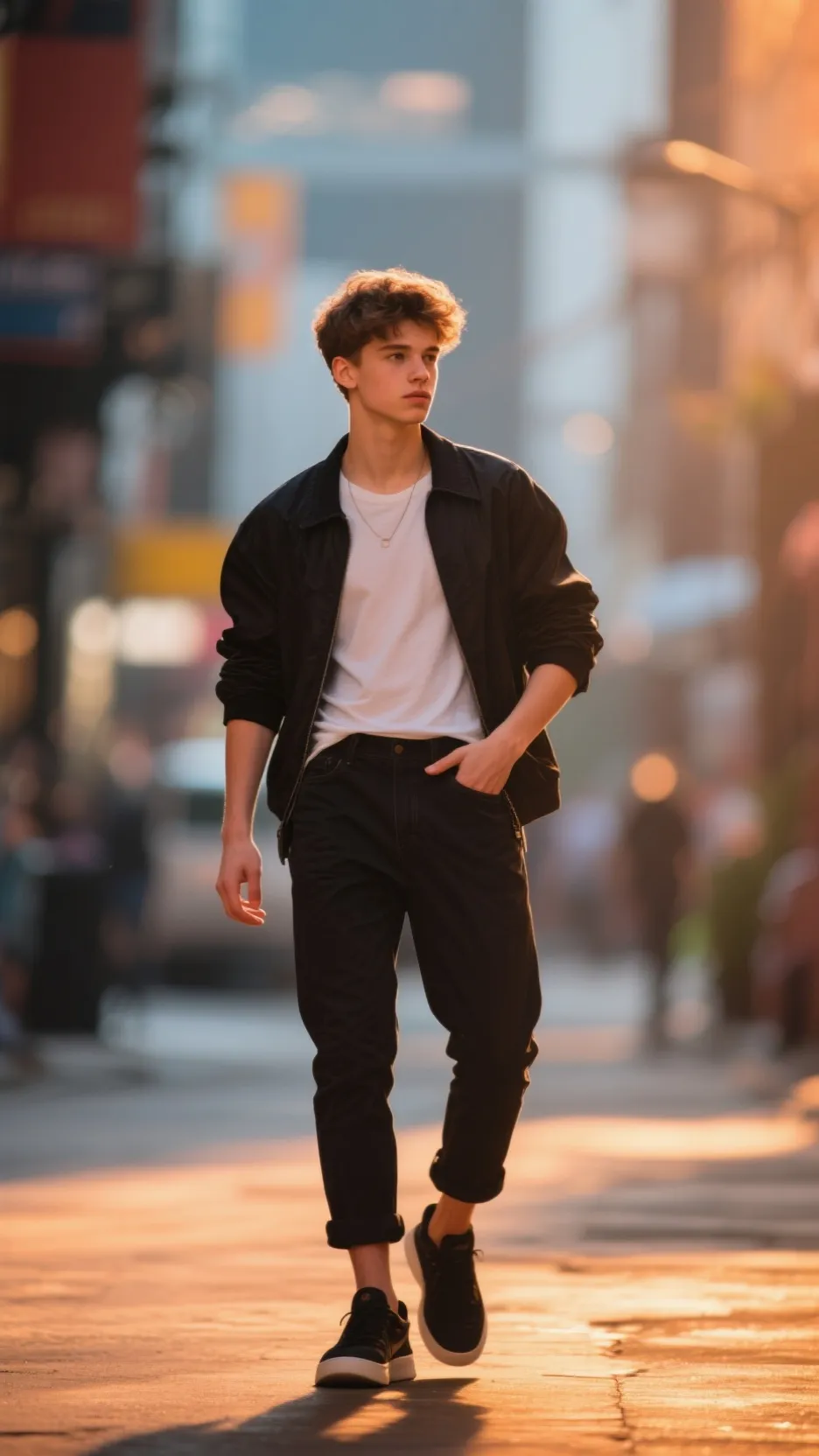 ai character: Boys sleepover  background