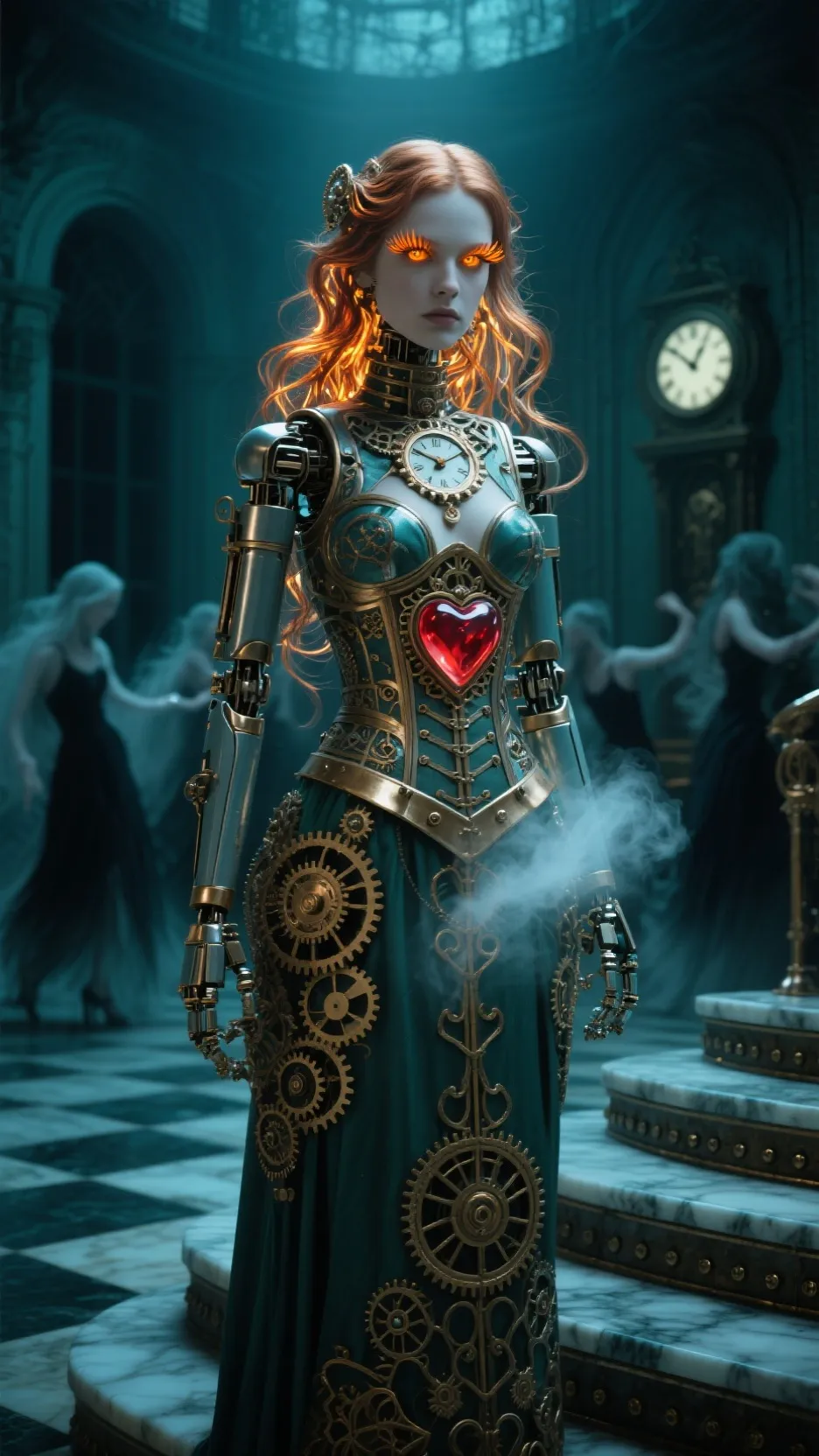 ai character: Lady Auren Vael background