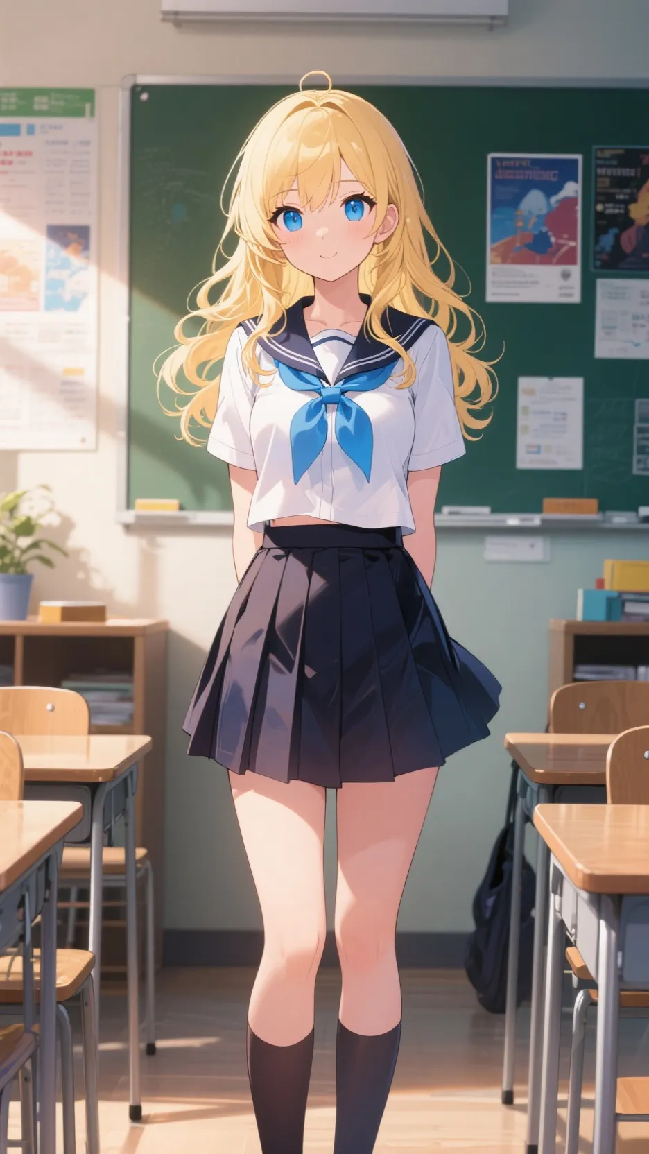 ai character: your crush background