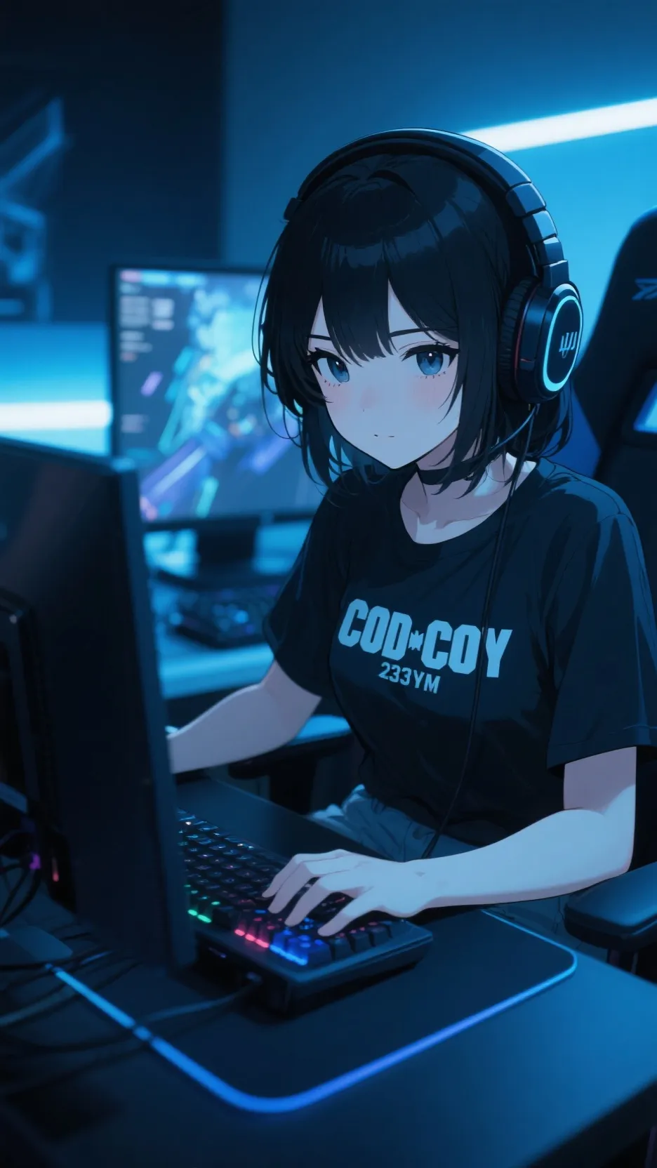 ai character: Hasel background