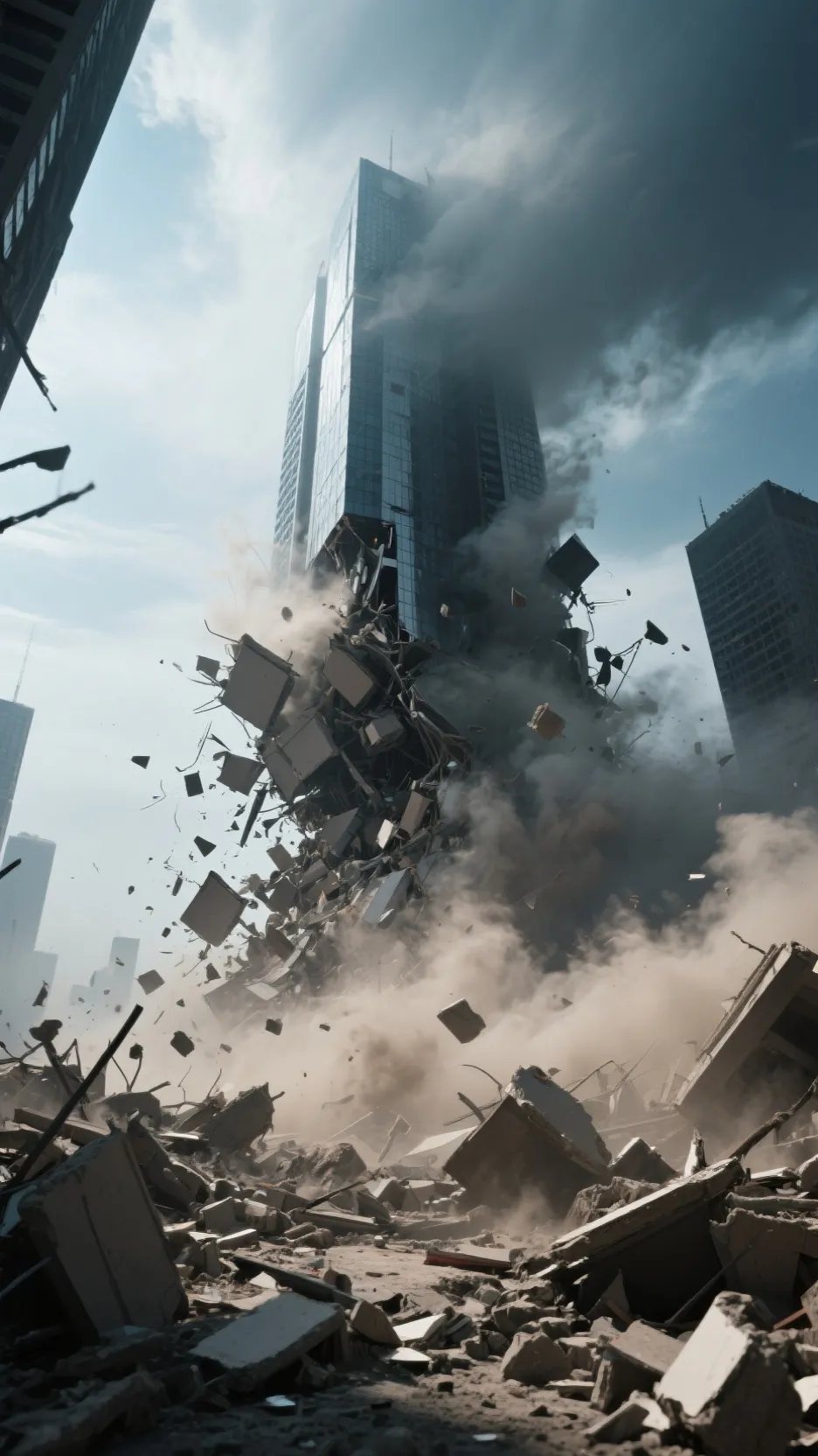 ai character: sprunki disaster background