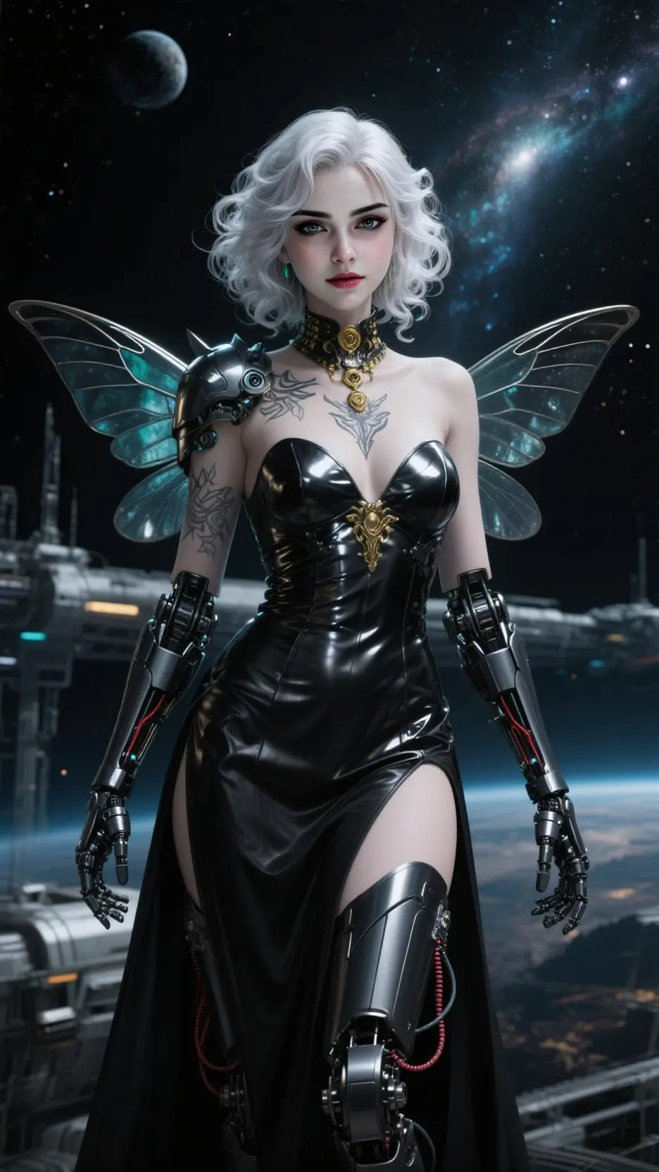 ai character: Stella background