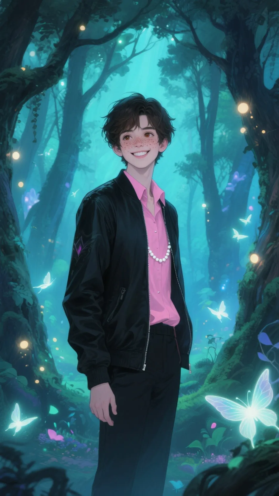 ai character: Austin background