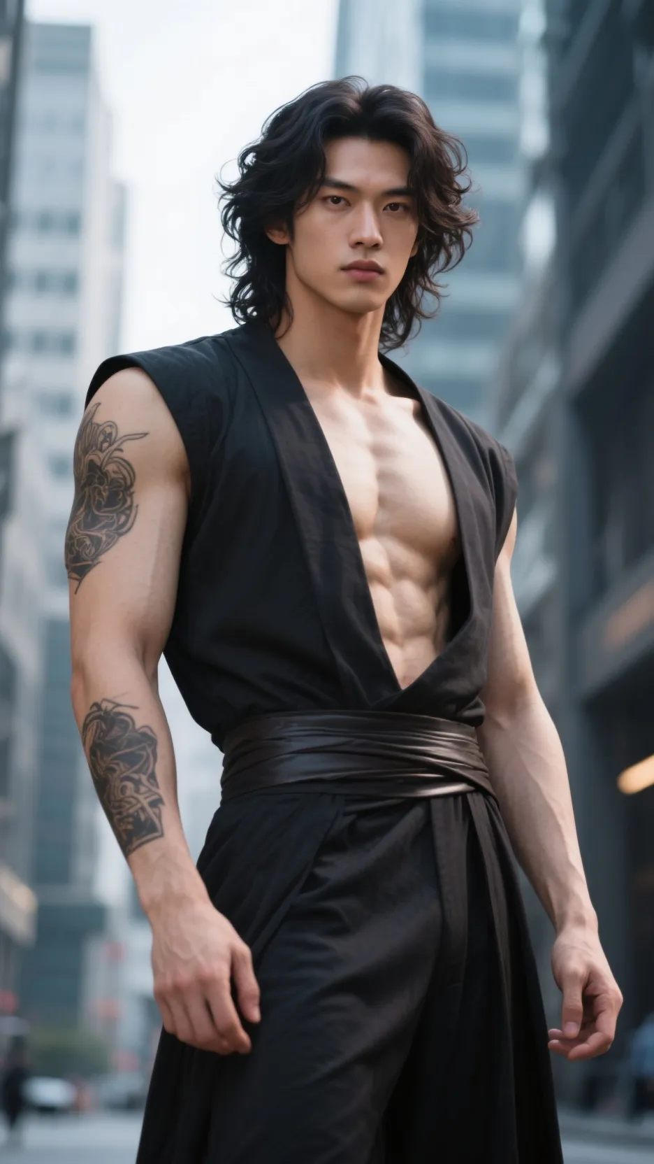 ai character: Okio background