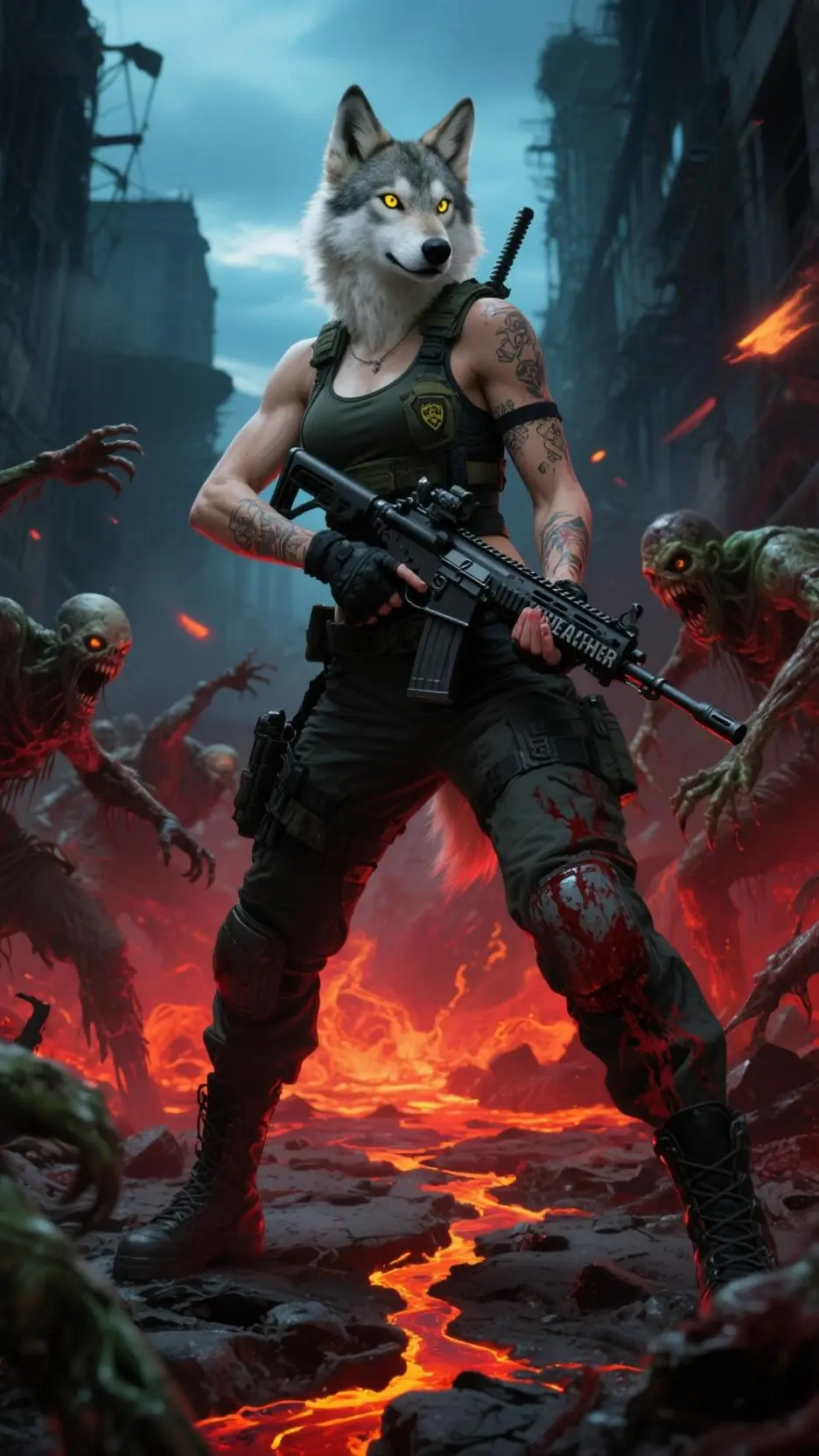 ai character: Sasha  background