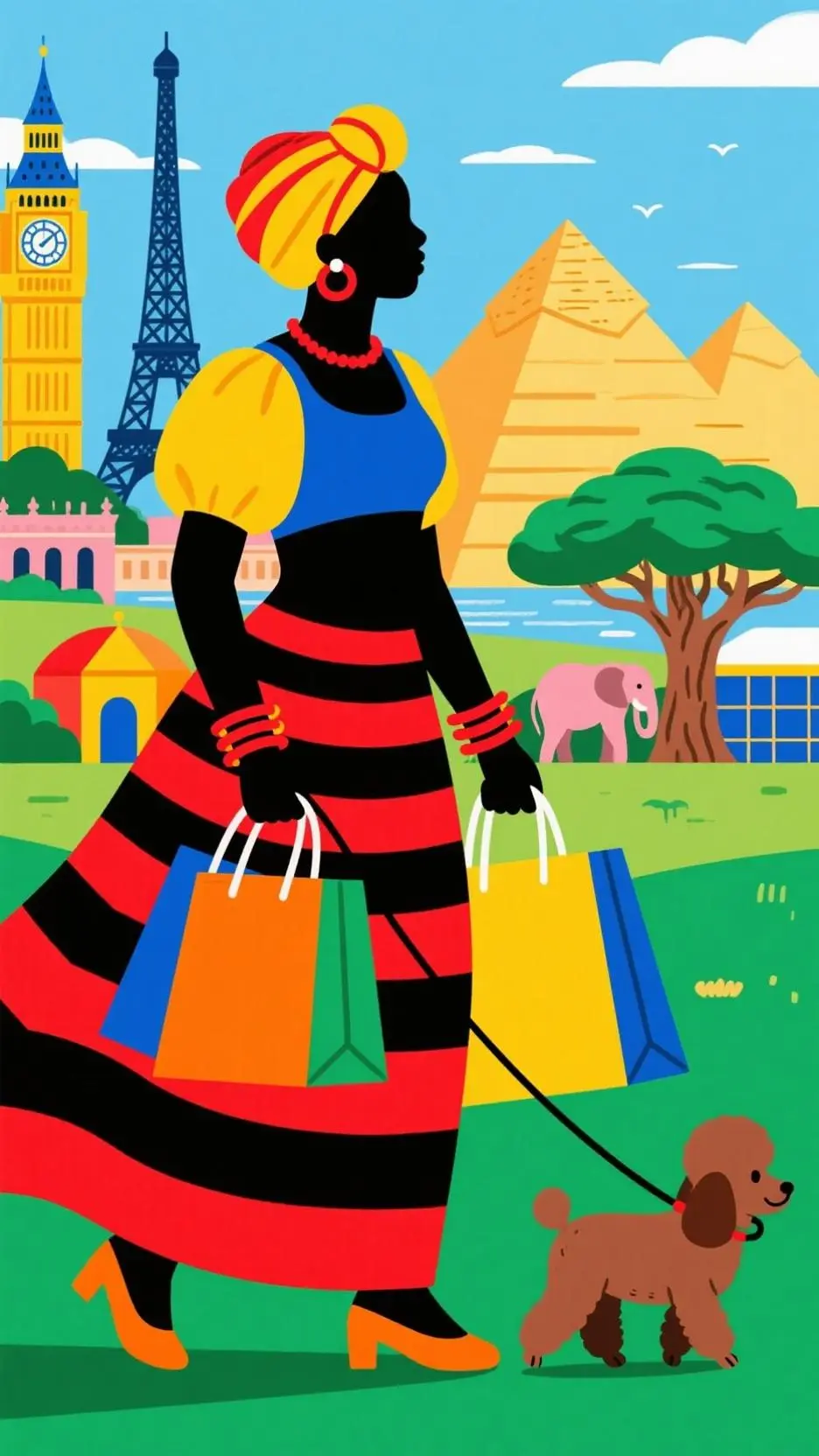 ai character: kny background