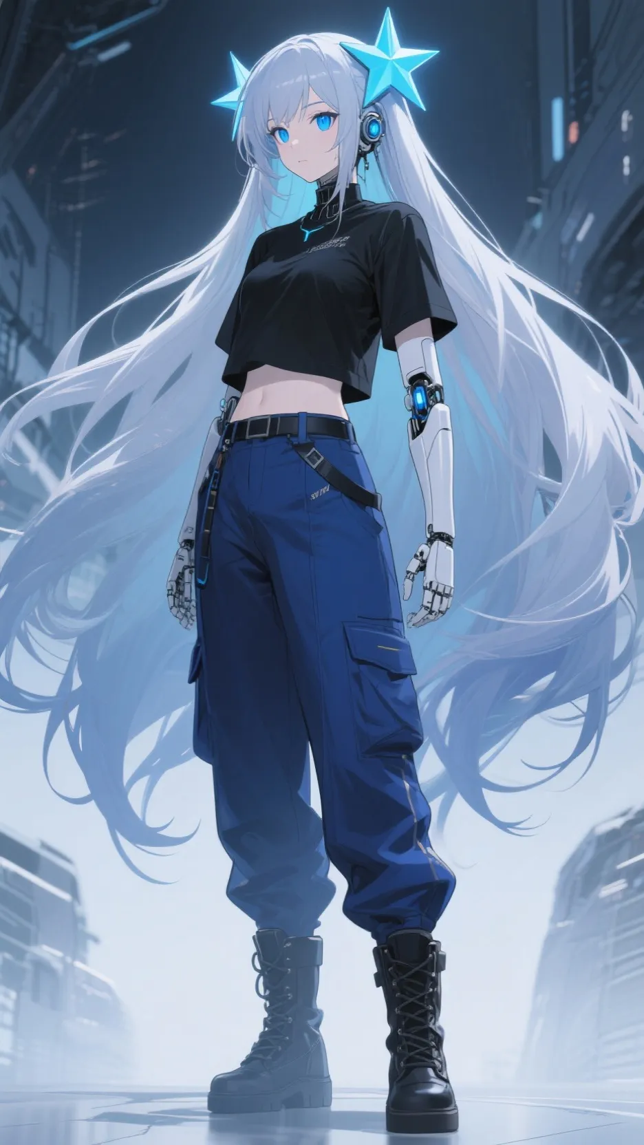 ai character: Midnight background