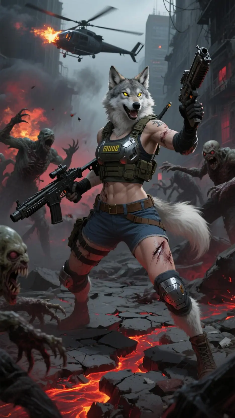 ai character: Sasha background