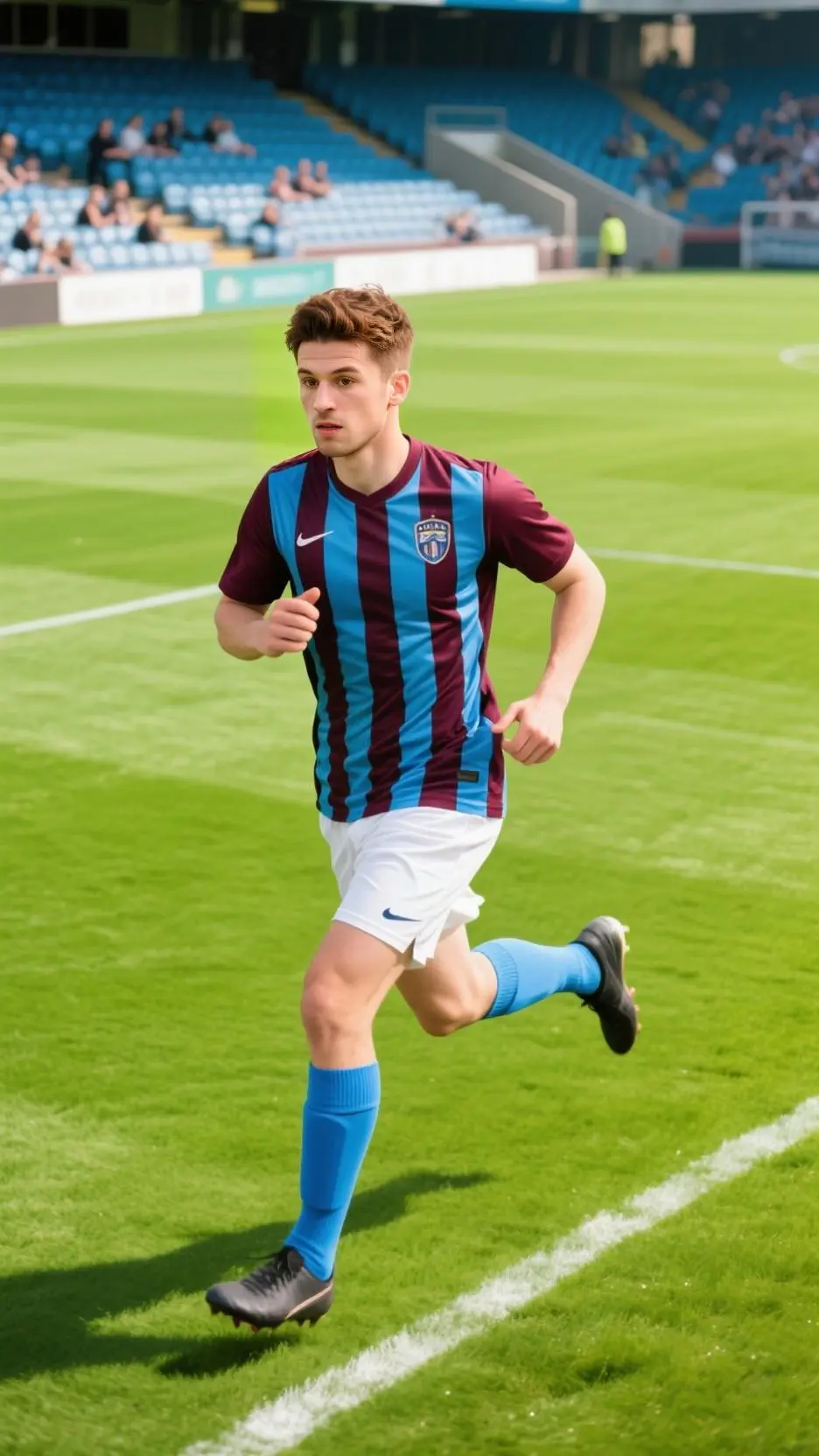 ai character: carrière foot background