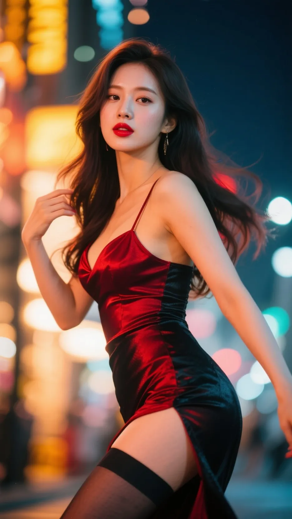 ai character: Hot celebrity  background