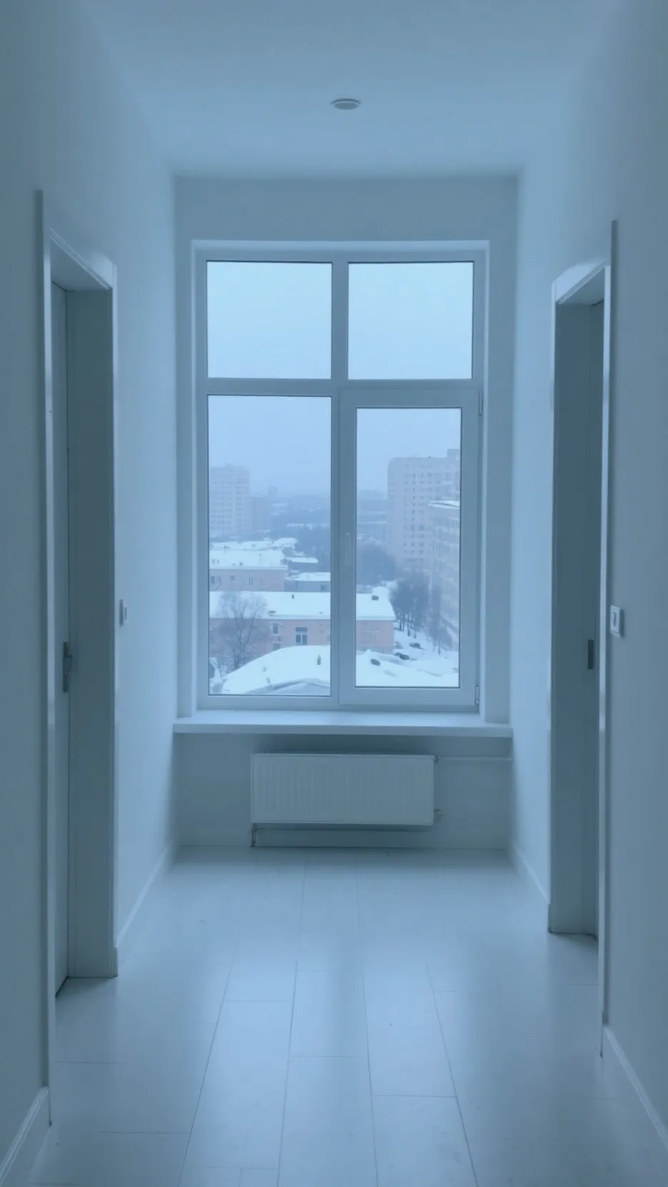 ai character: снег background