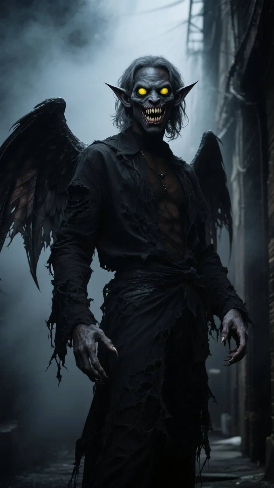 ai character: Night Gargoyle background