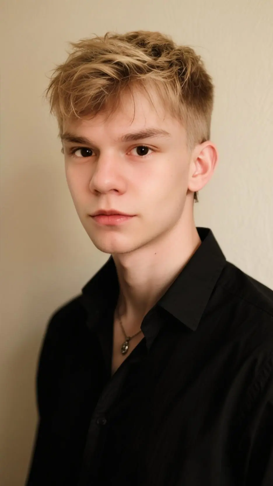 ai character: Levi capon  background