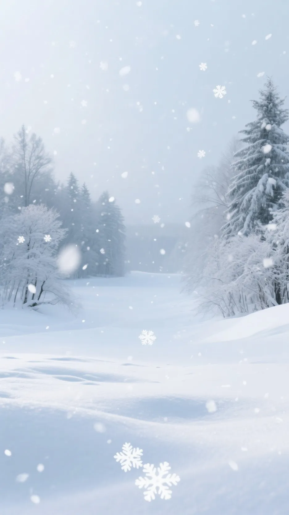 ai character: Kpdh in snow background