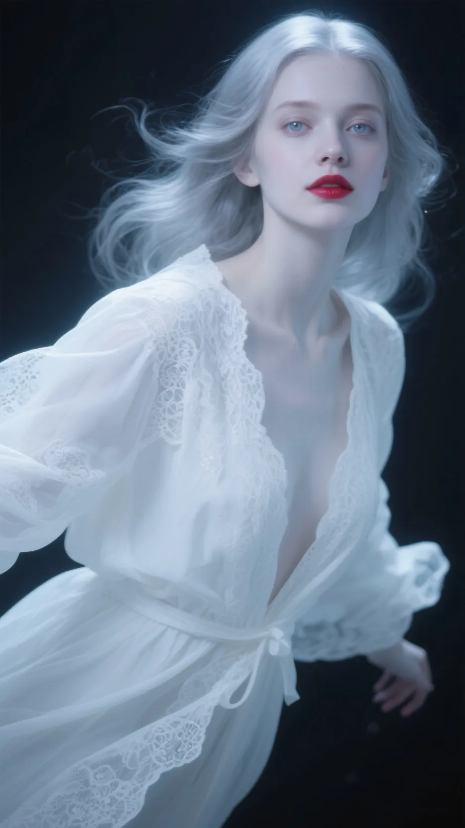 ai character: ghost of magnolia background