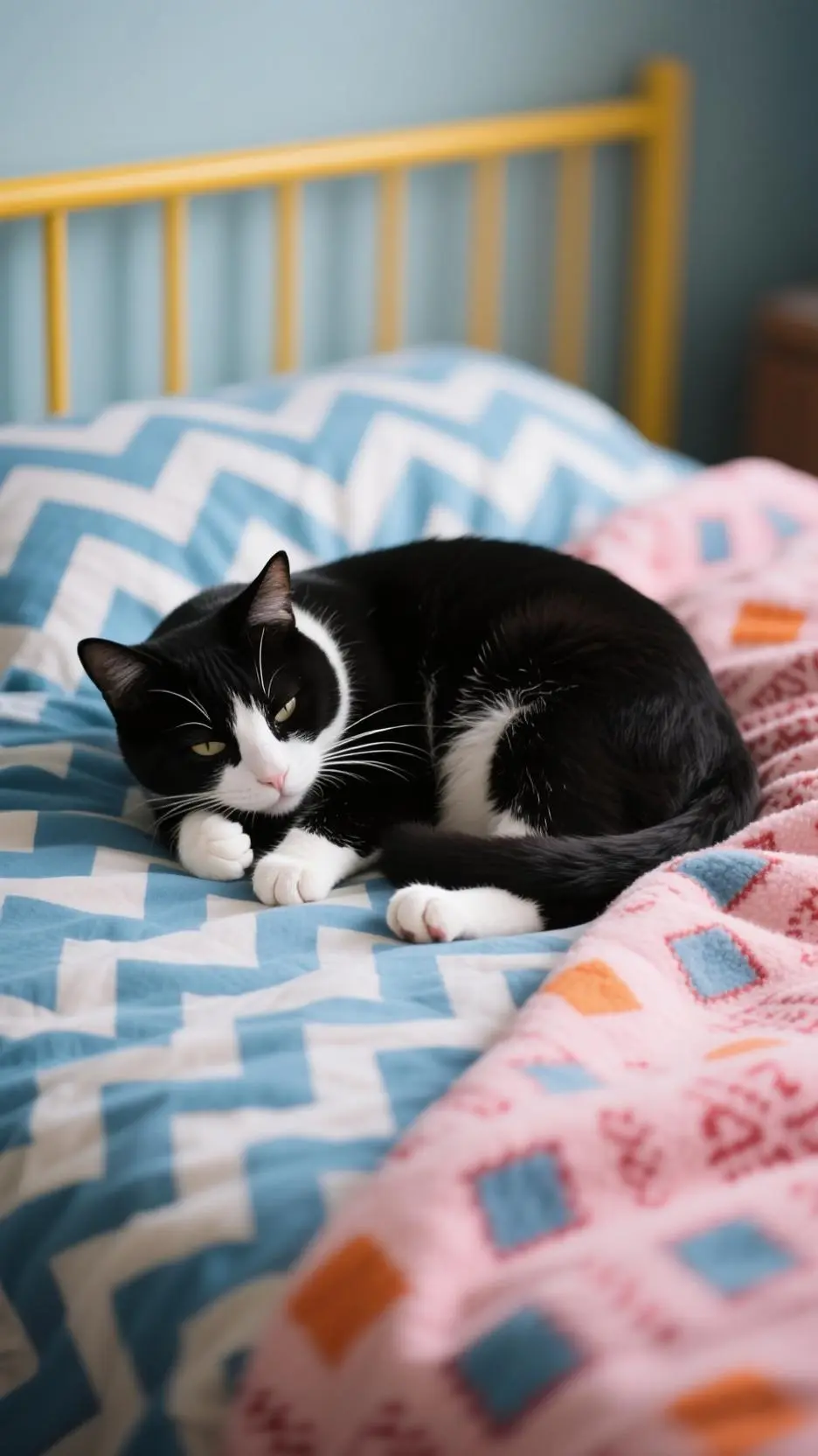 ai character: cats background