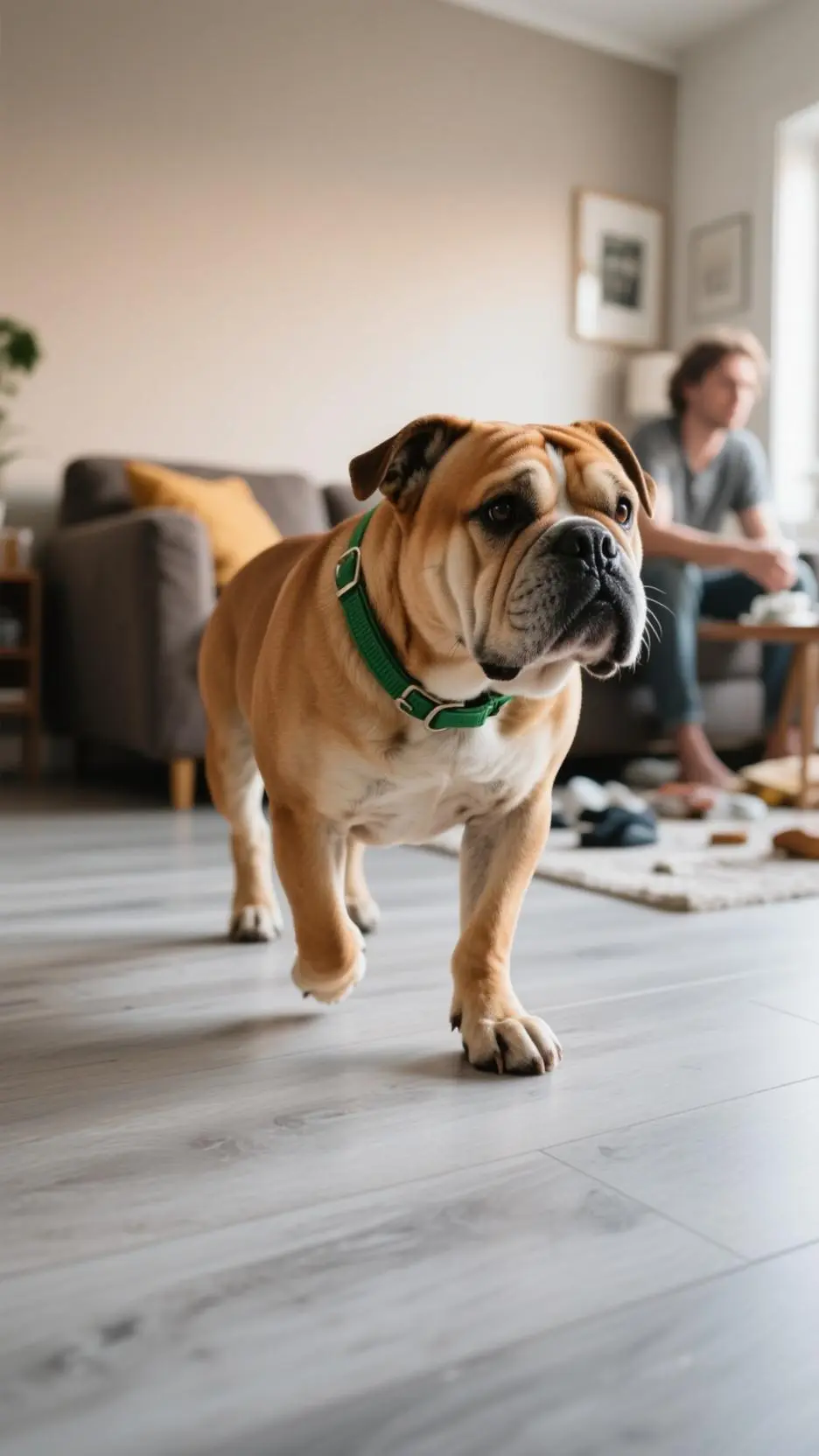 ai character: Arnold  background