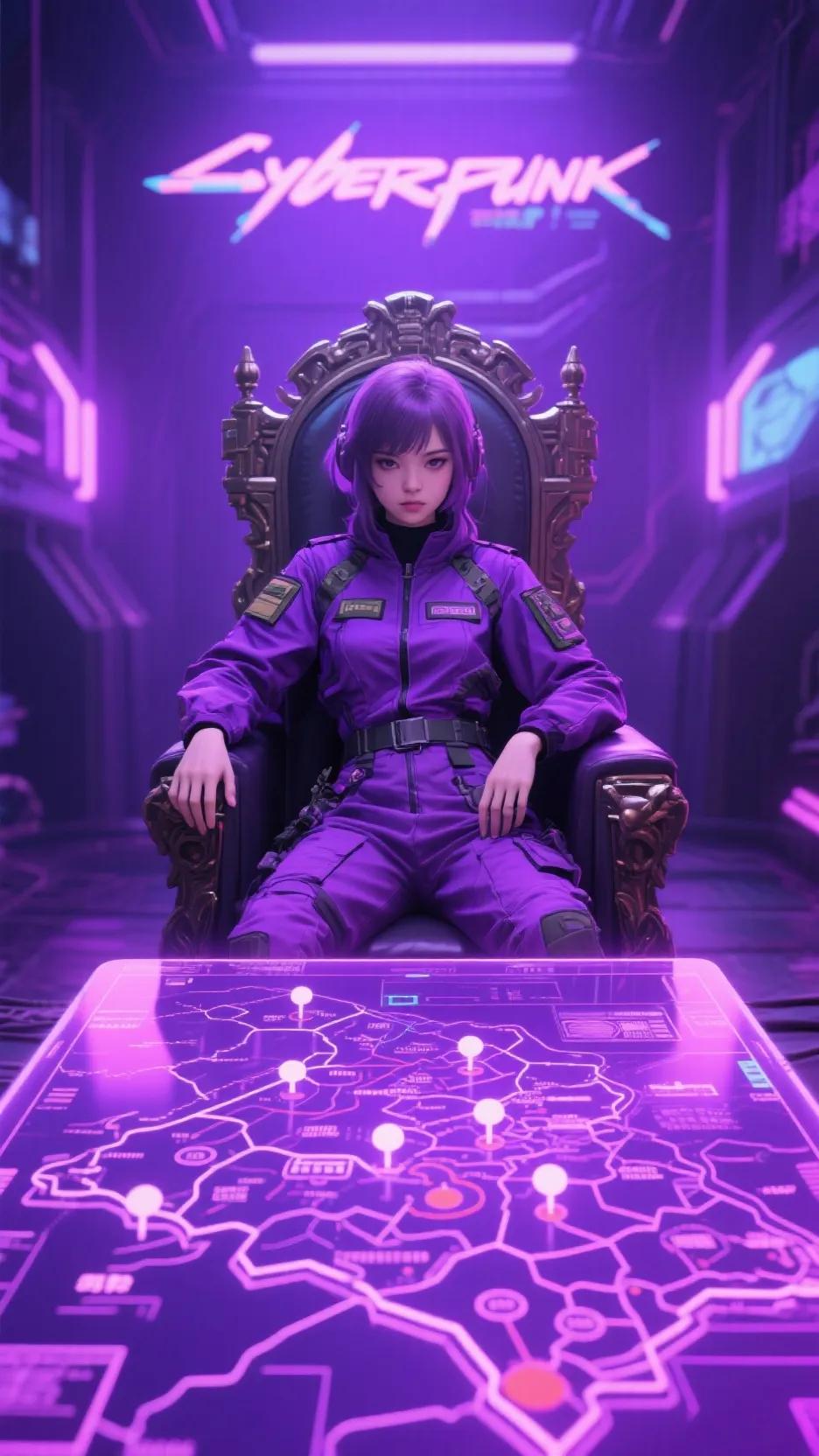 ai character: cybie background