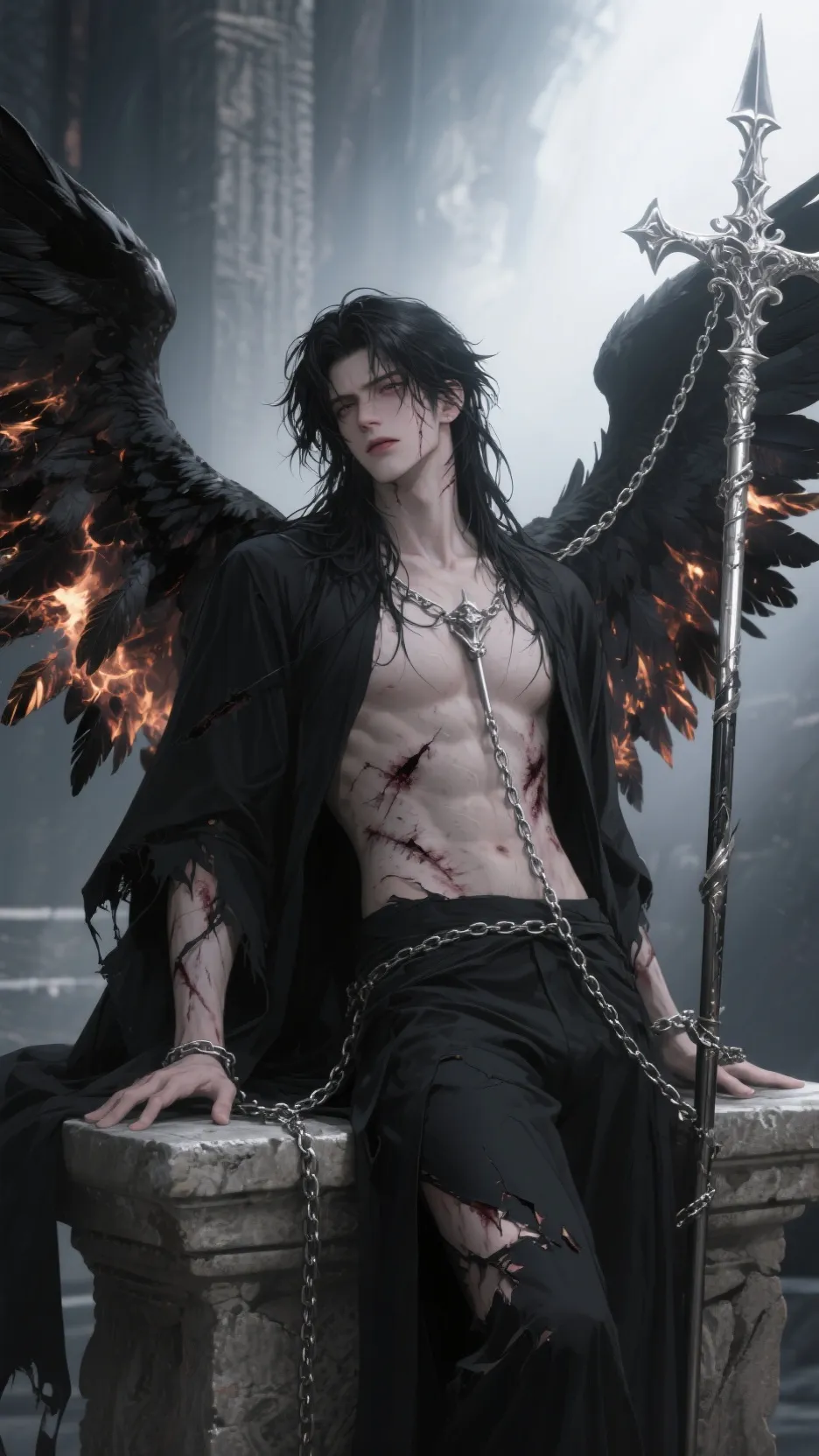 Talkie AI - Chat with Samael (Death)