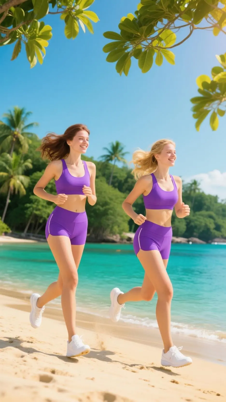 ai character: Luana e Solange background