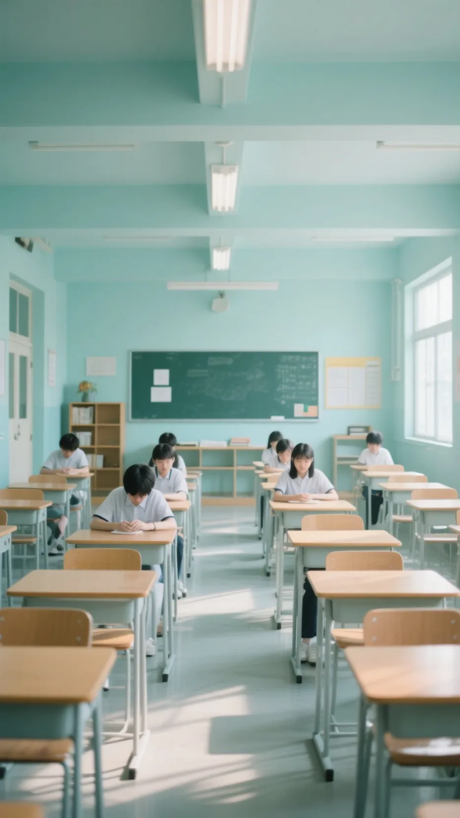 ai character: Seoul Academy~• background