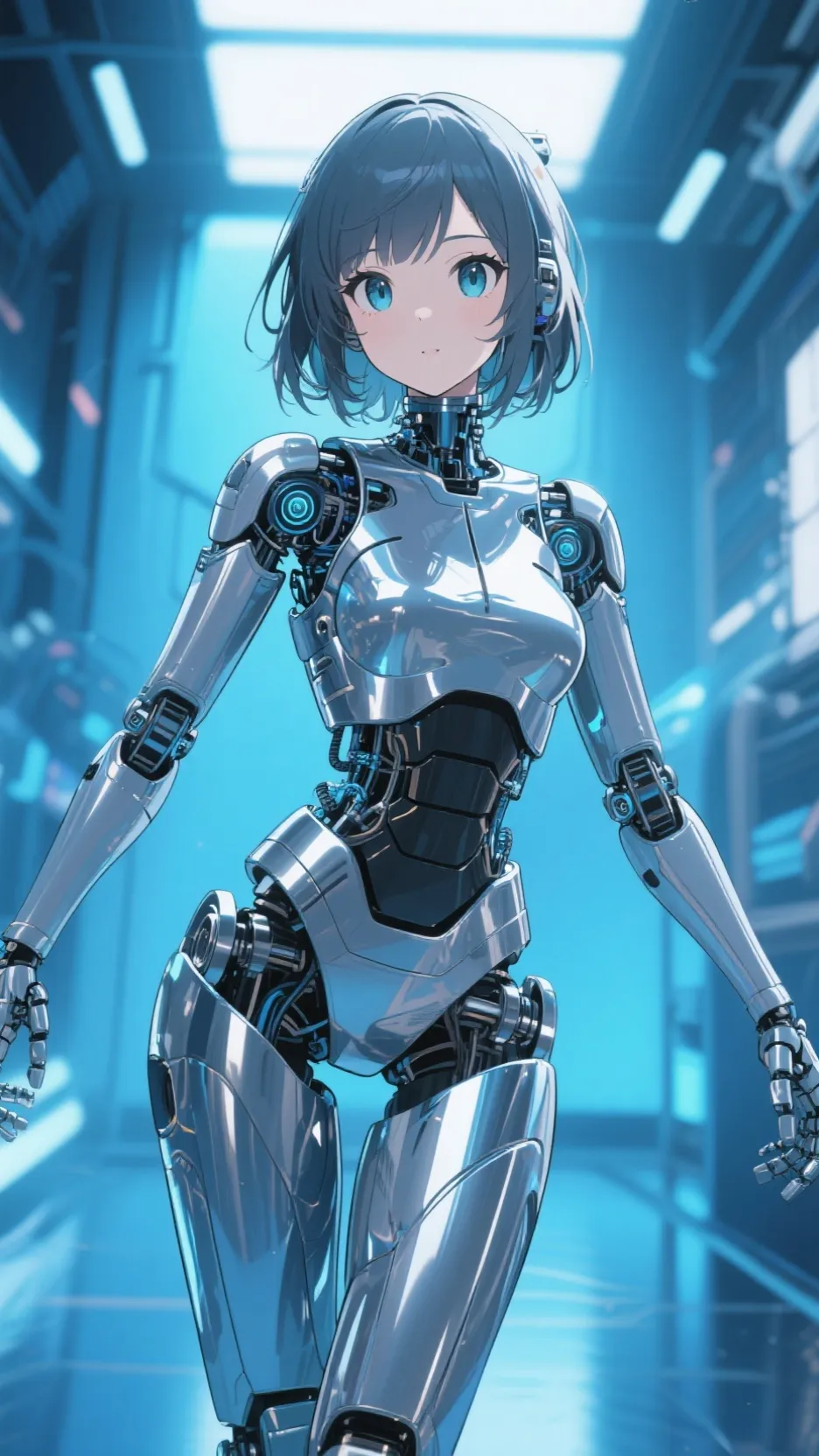 ai character: the ghost background