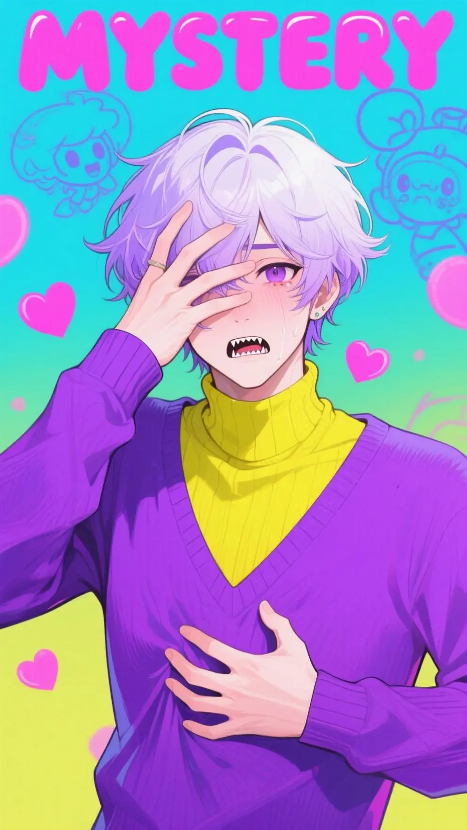 ai character: Mystery  background