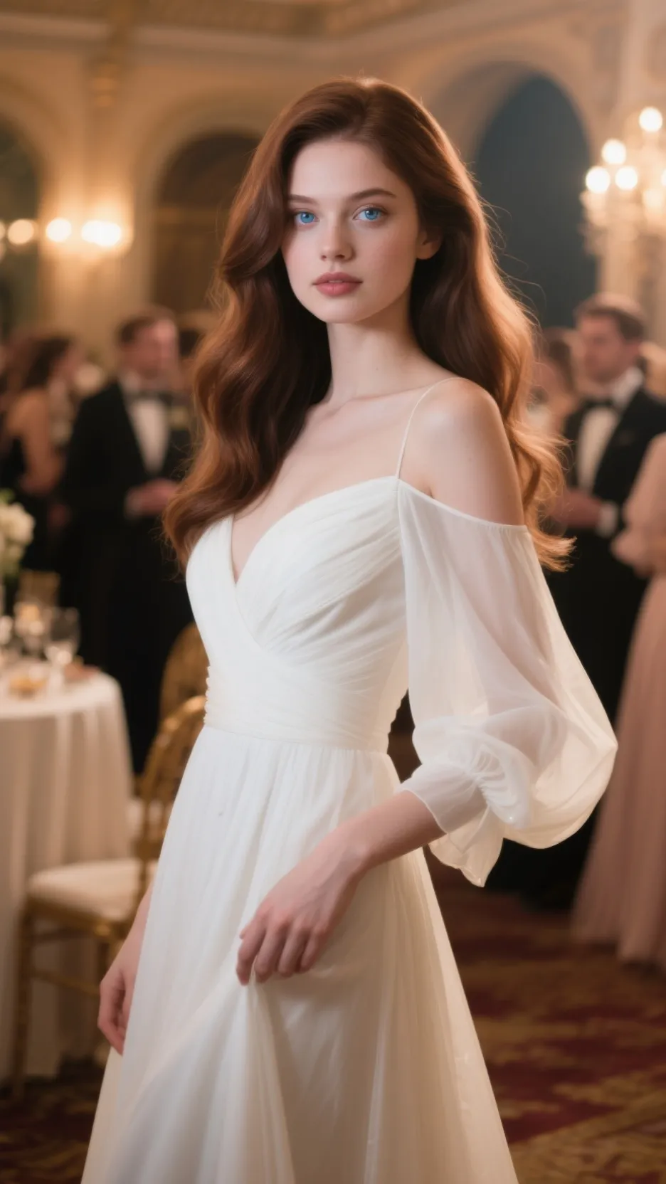 ai character: ella prom background