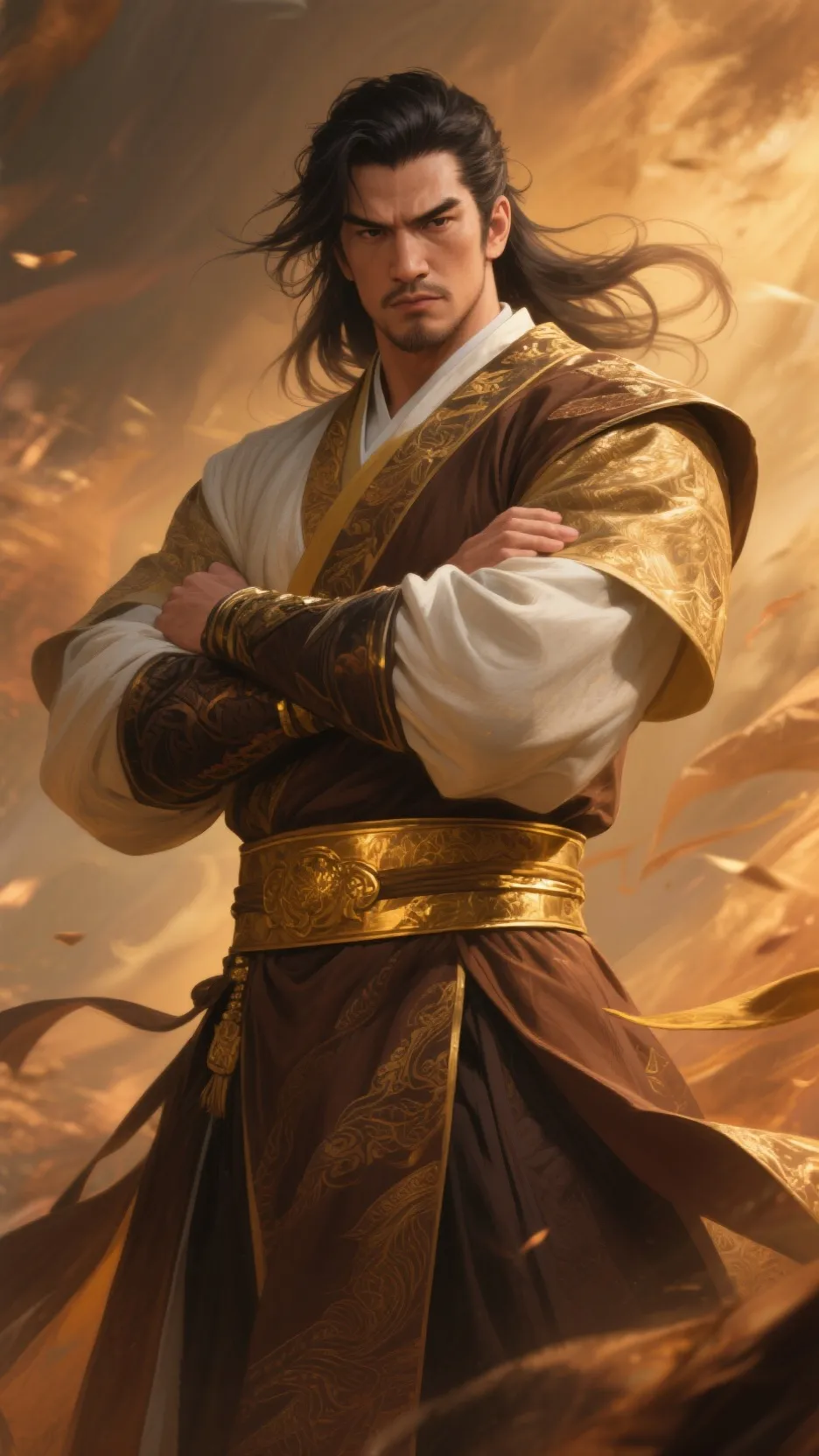 ai character: QING CHAO background