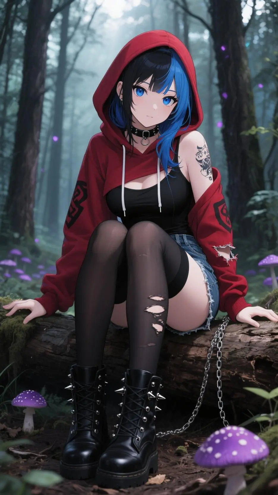 ai character: Hood  background