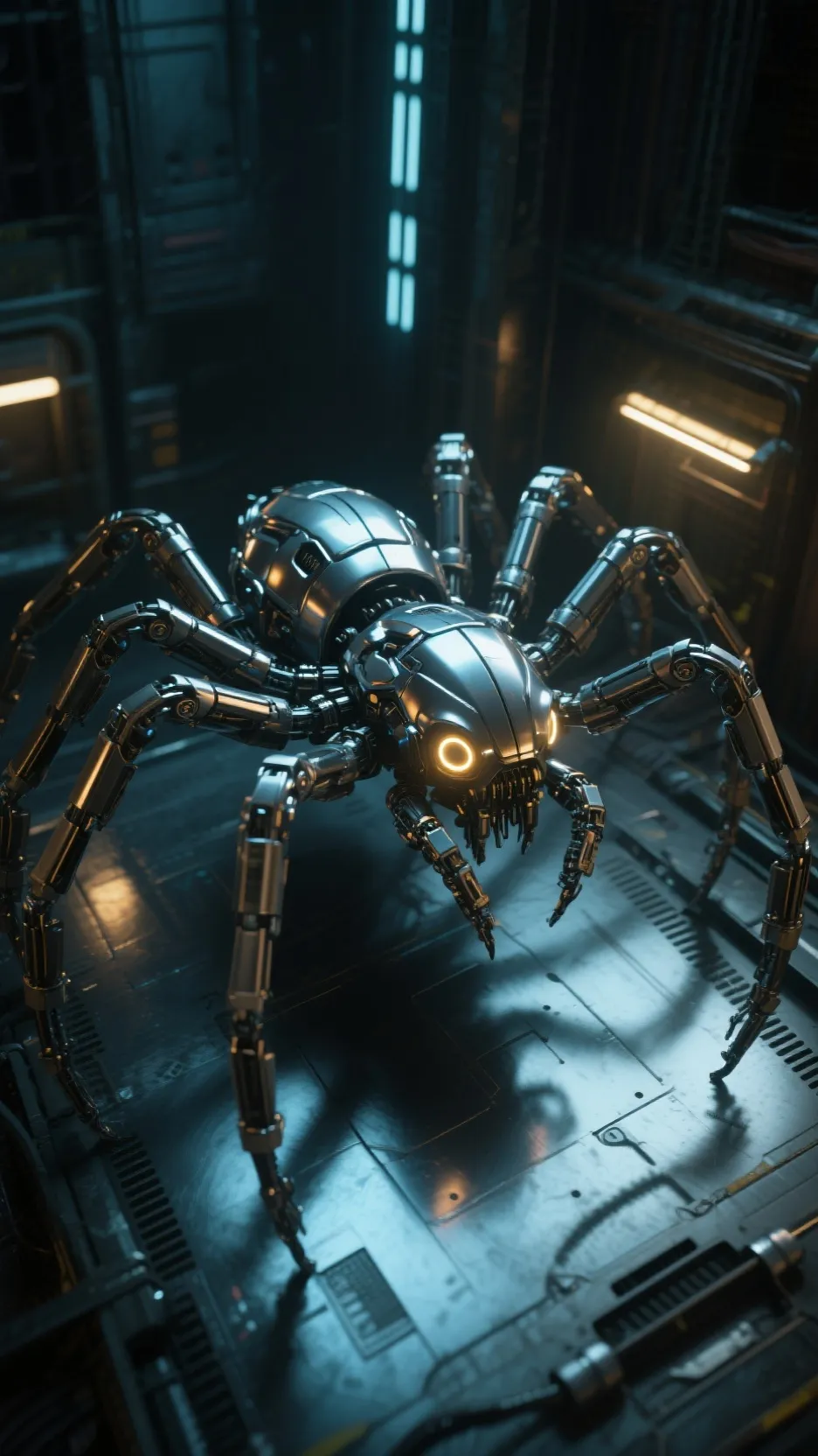 ai character: Spidero  background