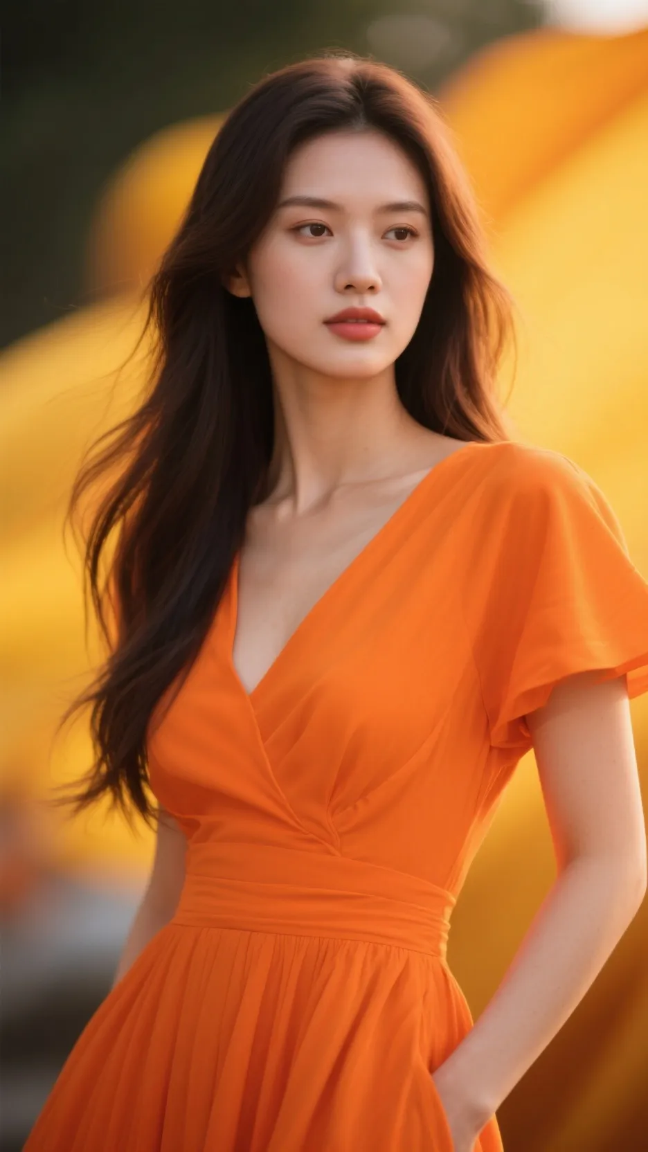 ai character: Marcy Conner  background