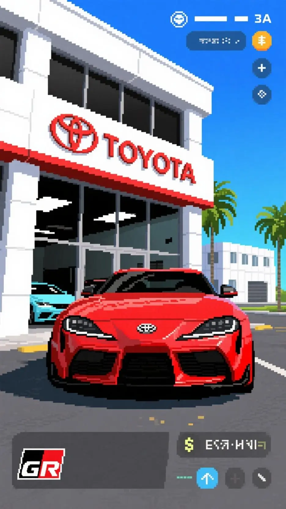 ai character: supra background